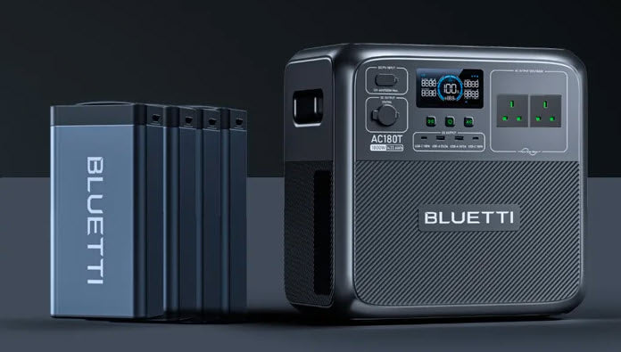 Bluetti AC180T arrives in Rental Stock