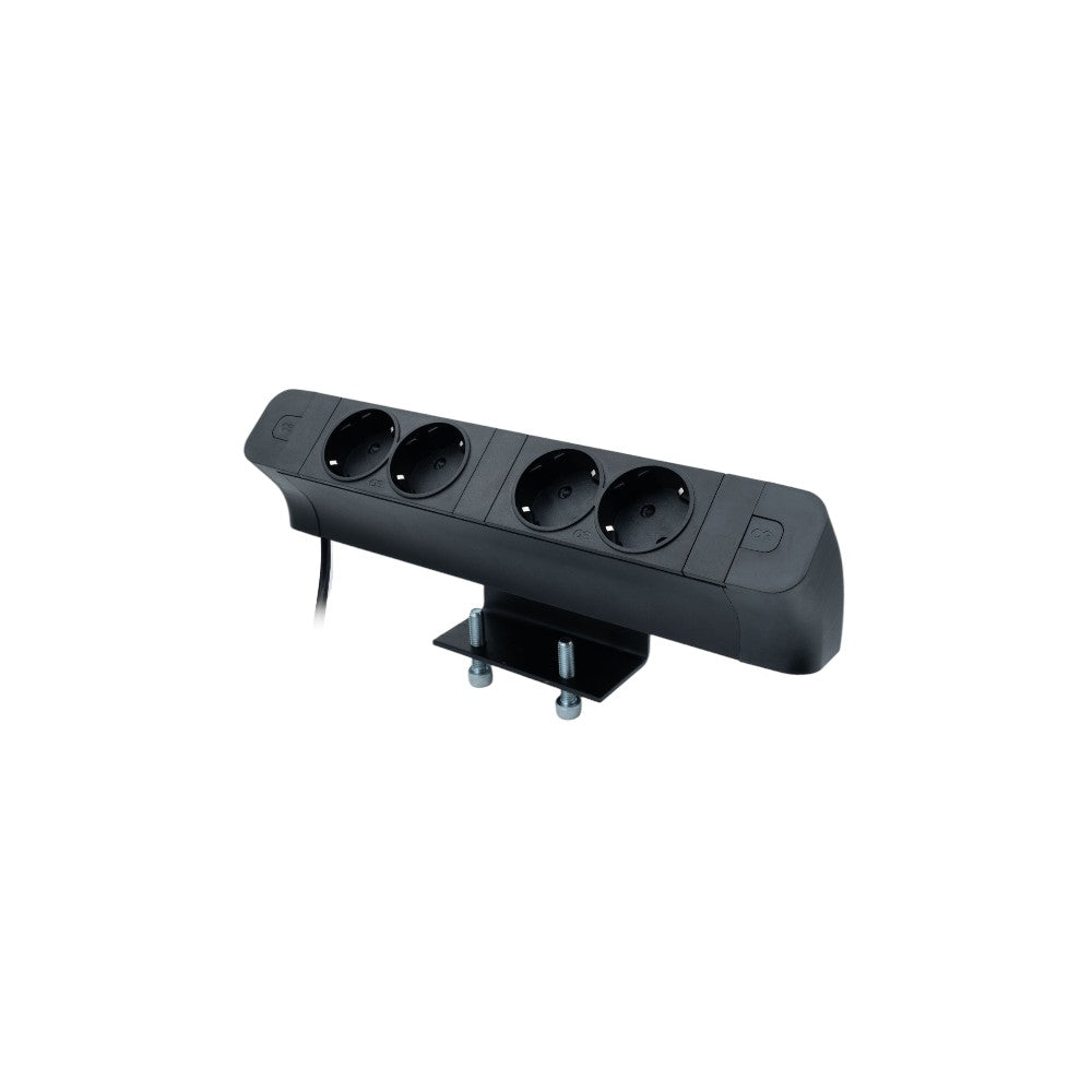 PACE Socket Unit 2Way 230V (2X DE2G) Black