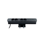 PACE Socket Unit 3Way 230V (2X DE2G, 1X TUF A+C 30W) Black
