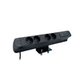 PACE Socket Unit 3Way 230V (2X DE2G, 1X TUF A+C 65W) Black