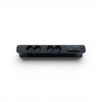 PACE Socket Unit 3Way 230V (2X DE2G, 1X TUF A+C 65W) Black