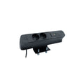 PACE Socket Unit 2Way 230V (1X DE2G, 1X TUF A+C 65W) Black