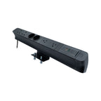 PACE Socket Unit 4Way 230V (1X UK2G, 1X DE2G, 1X US2G, 1X TUF A+C 65W) Black
