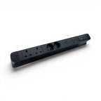PACE Socket Unit 4Way 230V (1X UK2G, 1X DE2G, 1X US2G, 1X TUF A+C 65W) Black