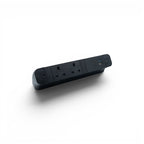 PACE Socket Unit 2Way 230V (1X UK2G, 1X TUF A+C 30W) Black