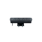 PACE Socket Unit 2Way 230V (2X UK2G) Black
