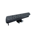 PACE Socket Unit 3Way 230V (2X UK2G, 1X TUF A+C 30W) Black