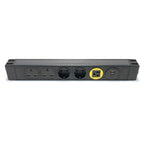 Powerbox Socket Unit 6Way 230V (2X UK, 2X DE, 1X US, 1X TUF A+A) True1 Panel Mount In/Out