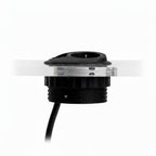 PIXELTUF Socket Unit 230V (1X DE, 1X TUF A+C 25W, C/W Pullthru) Black
