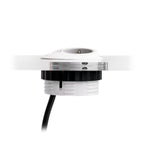 EOL Pixeltuf Socket Unit 230V (1x DE, 1x TUF A+C 25W, C/W Pullthru) White 800Mm GST18