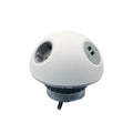 PLUTO Socket Unit 230V (2X DE, 1X TUF-HP A+C 72W) Base Entry White