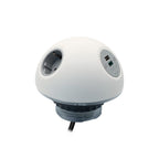 PLUTO Socket Unit 230V (2X DE, 1X TUF-HP A+C 72W) Base Entry White