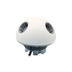 PLUTO Socket Unit 230V (2X DE, 1X TUF-HP A+C 72W) Base Entry White
