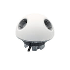 PLUTO Socket Unit 230V (2X DE, 1X TUF-HP A+C 72W) Base Entry White