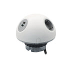 PLUTO Socket Unit 230V (2X DE, 1X TUF-HP A+C 72W) Base Entry White