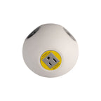 PLUTO Socket Unit 230V (1X DE, 1X US, 1X TUF A+C 25W) Base Entry White