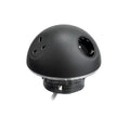 PLUTO Socket Unit 230V (1X UK, 1X DE, 1X TUF A+C 25W) Base Entry Black