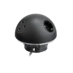 PLUTO Socket Unit 230V (1X UK, 1X DE, 1X TUF A+C 25W) Base Entry Black