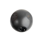 PLUTO Socket Unit 230V (1X UK, 1X DE, 1X TUF A+C 25W) Base Entry Black