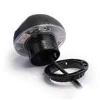 PLUTO Socket Unit 230V (1X UK, 1X DE, 1X TUF A+C 25W) Base Entry Black
