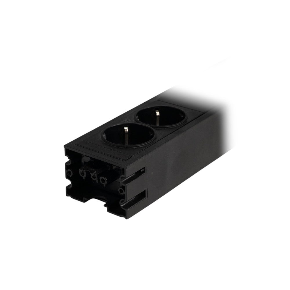 QIKBOX45 Unit 230V (2X DE2G) Black