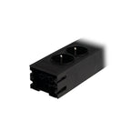 QIKBOX45 Unit 230V (1XUK2G, 1X DE2G) Black