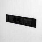 QIKFRAME45 Unit 230V (1X DE2G, 1X TUF A+C 65W) Black