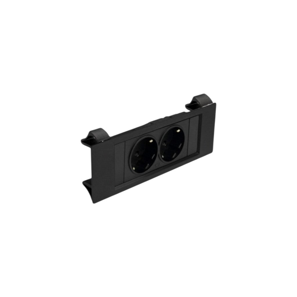 QIKFRAME25 Unit 230V (1X DE2G) Black
