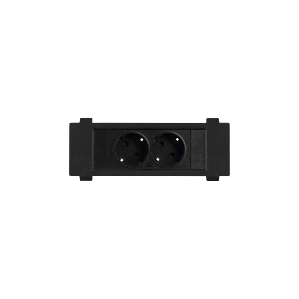 QIKFRAME25 Unit 230V (1X DE2G) Black