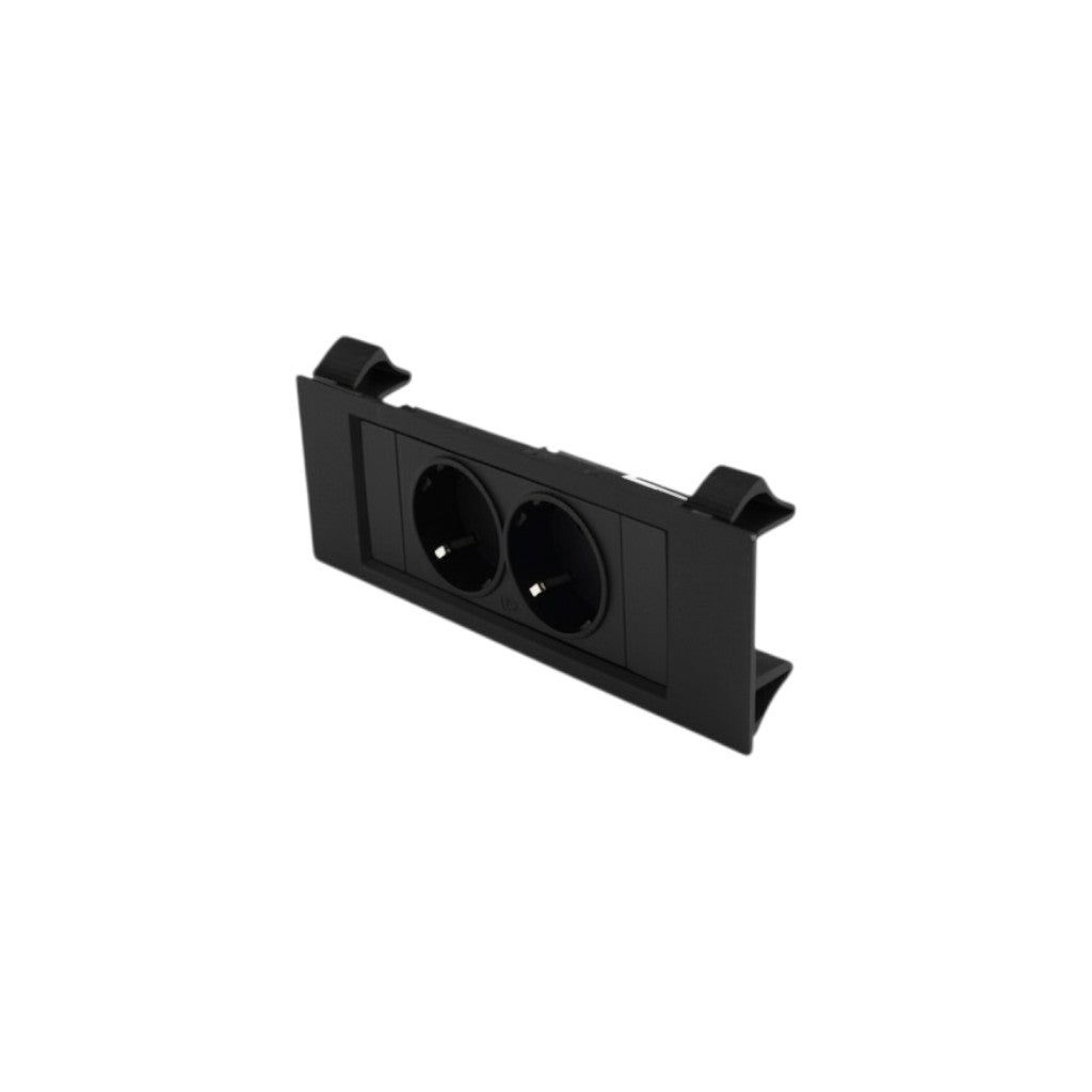 QIKFRAME25 Unit 230V (1X DE2G) Black