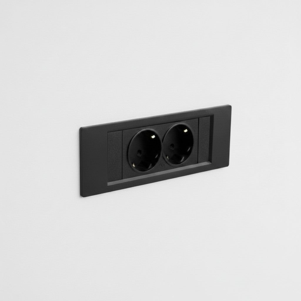 QIKFRAME25 Unit 230V (1X DE2G) Black