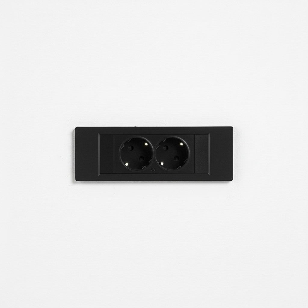 QIKFRAME25 Unit 230V (1X DE2G) Black
