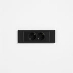 QIKFRAME25 Unit 230V (1X DE2G) Black