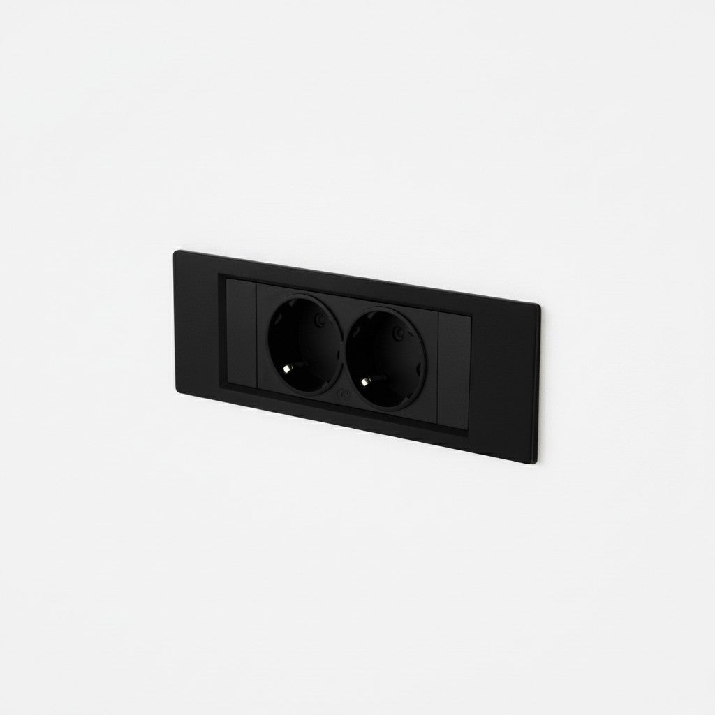 QIKFRAME25 Unit 230V (1X DE2G) Black