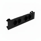 QIKFRAME45 Unit 230V (2X DE2G) Black