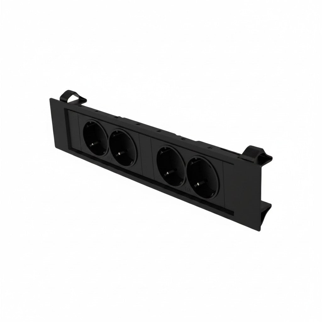 QIKFRAME45 Unit 230V (2X DE2G) Black