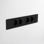 QIKFRAME45 Unit 230V (2X DE2G) Black