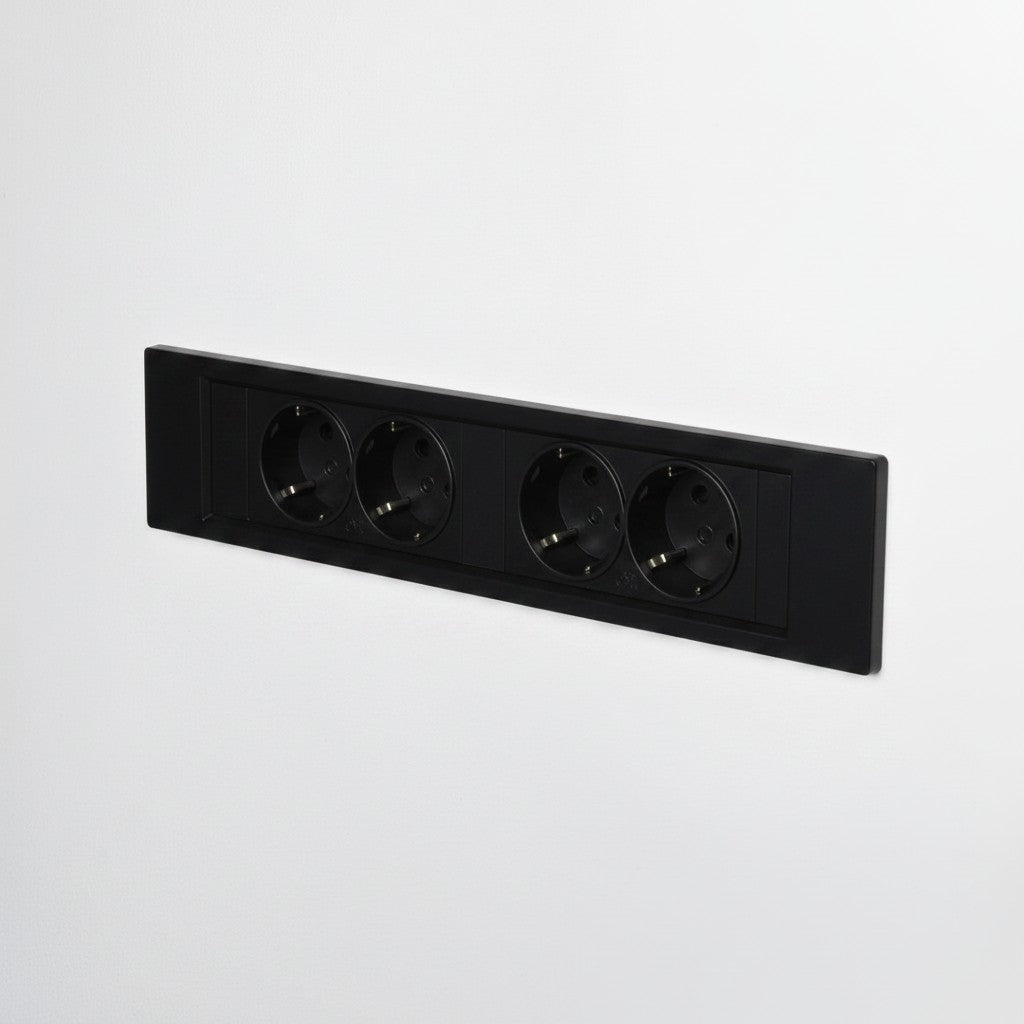 QIKFRAME45 Unit 230V (2X DE2G) Black