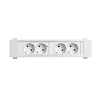 QIKFRAME45 Unit 230V (2X DE2G) White