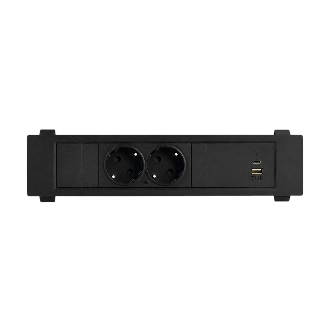 QIKFRAME45 Unit 230V (1X DE2G, 1X TUF A+C 30W) Black