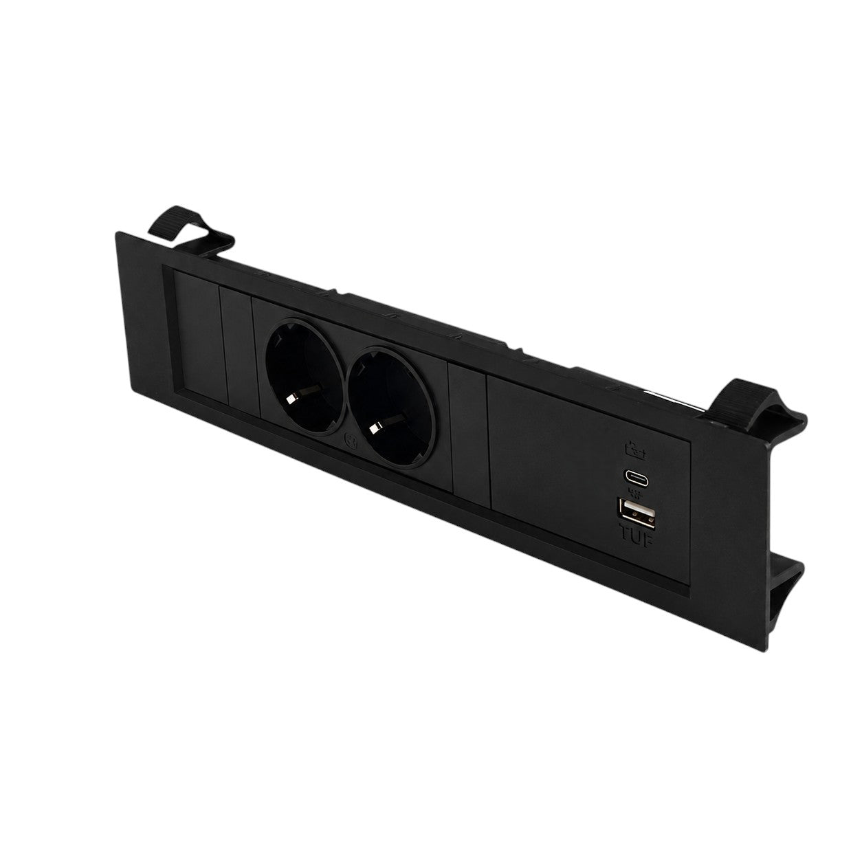 QIKFRAME45 Unit 230V (1X DE2G, 1X TUF A+C 30W) Black