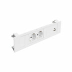 QIKFRAME45 Unit 230V (1X DE2G, 1X TUF A+C 30W) White