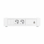 QIKFRAME45 Unit 230V (1X DE2G, 1X TUF A+C 30W) White