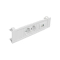 QIKFRAME45 Unit 230V (1X DE2G, 1X TUF A+C 65W) White