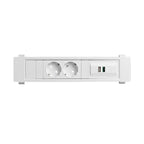 QIKFRAME45 Unit 230V (1X DE2G, 1X TUF A+C 65W) White
