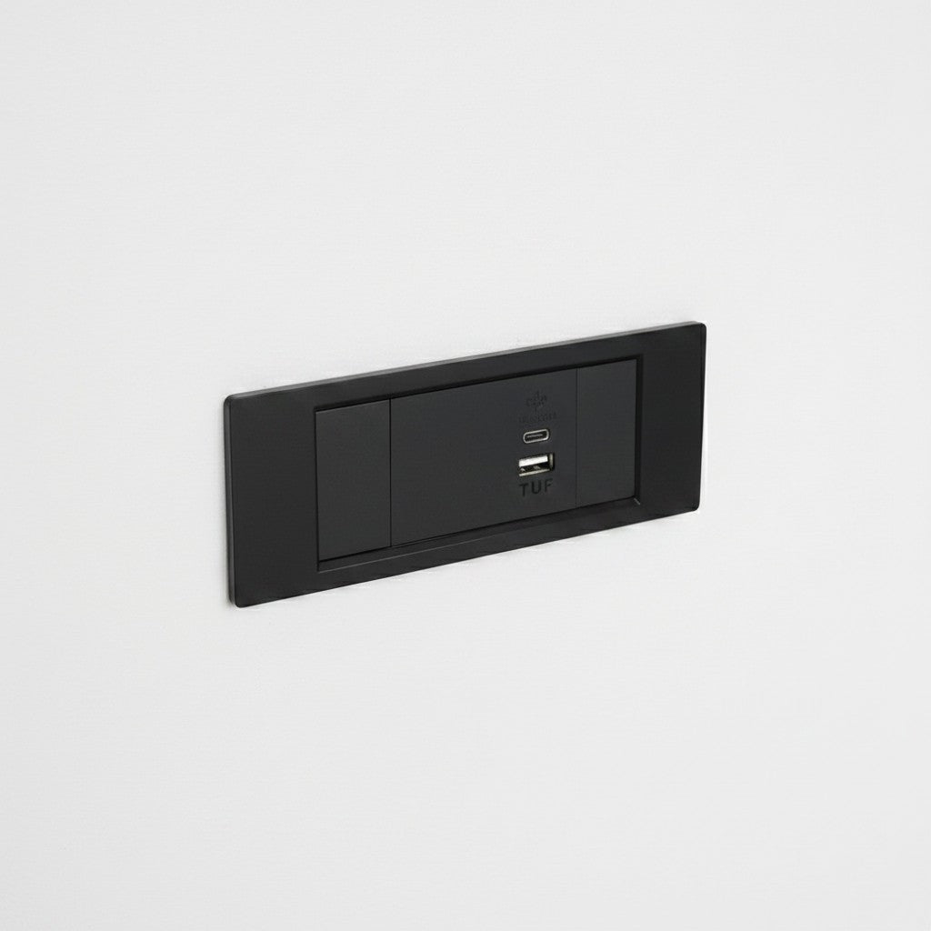 QIKFRAME25 Unit 230V (1X TUF A+C 30W) Black