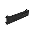 QIKFRAME45 Unit 230V (1X UK2G, 1X TUF A+C 65W) Black