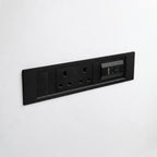 QIKFRAME45 Unit 230V (1X UK2G, 1X TUF A+C 65W) Black