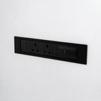 QIKFRAME45 Unit 230V (1X UK2G, 1X TUF A+C 65W) Black