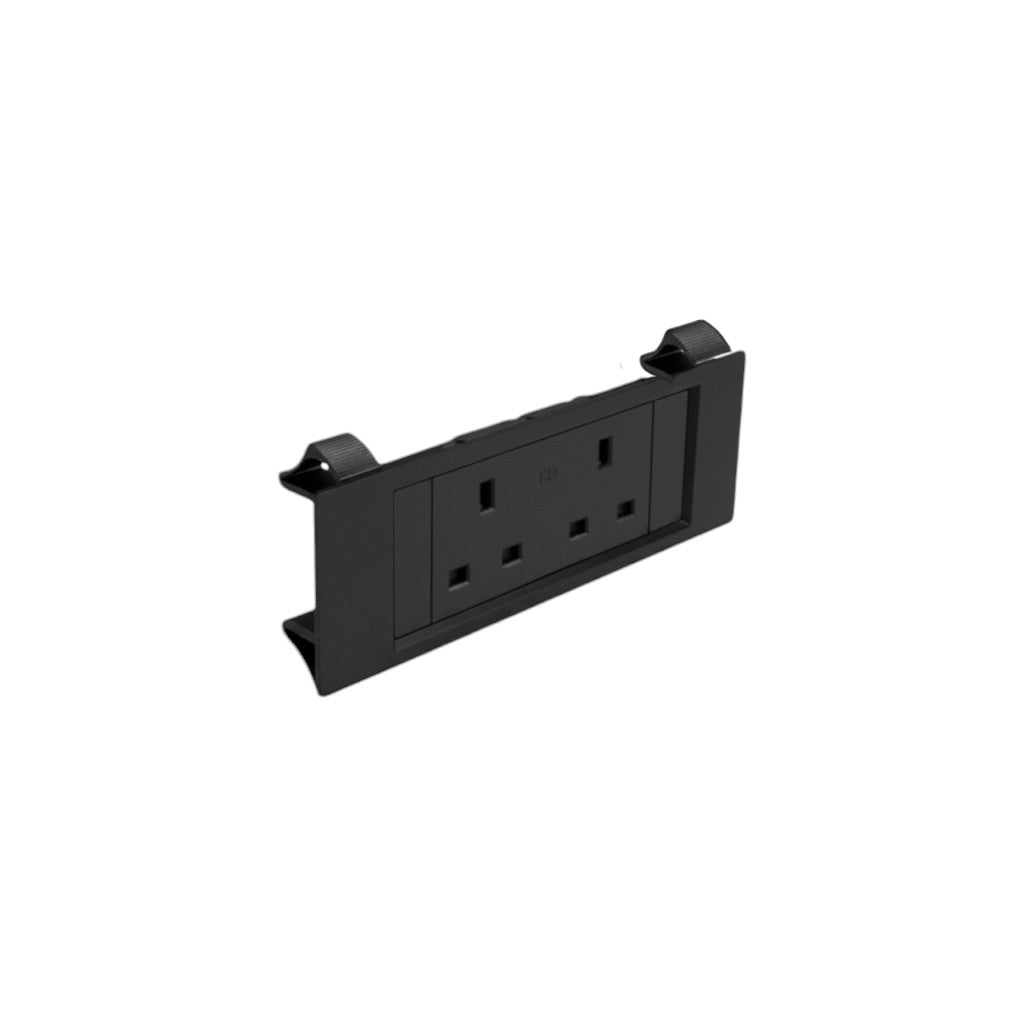 QIKFRAME25 Unit 230V (1X UK2G) Black